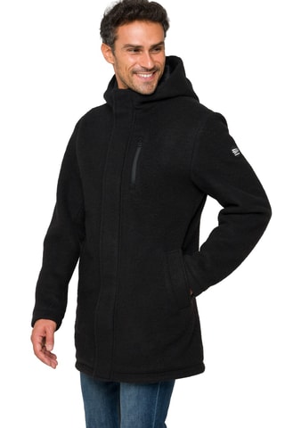 Manteau regular à capuche Atacama - Gris foncé