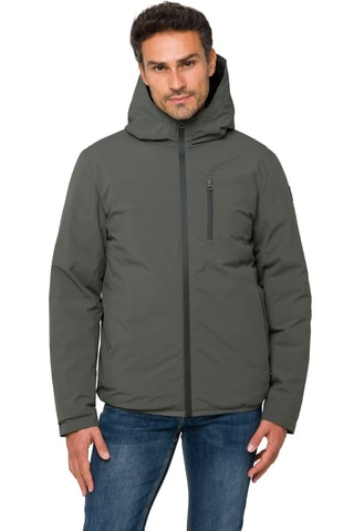 Veste regular à capuche Havelok - Vert foncé