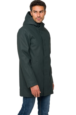Parka regular à capuche Kashmeer - Vert foncé