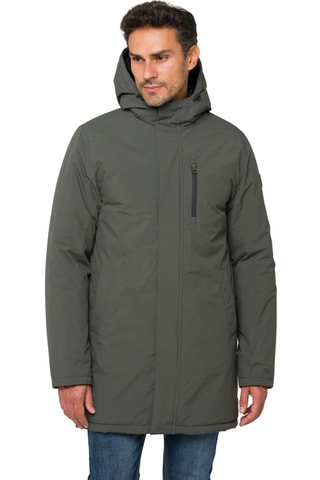 Parka regular à capuche Latemar - Vert foncé