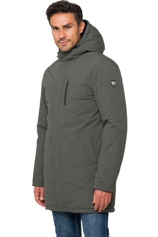 Parka regular à capuche Latemar - Vert foncé