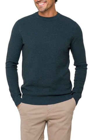 Pull regular Manaslu - Vert foncé