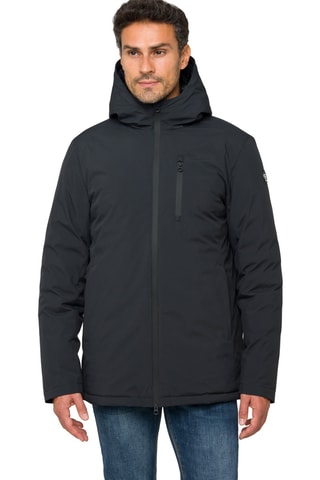 Parka regular à capuche Pokhara - Noir