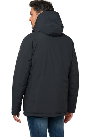 Parka regular à capuche Pokhara - Noir
