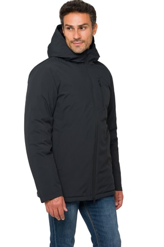 Parka regular à capuche Pokhara - Noir