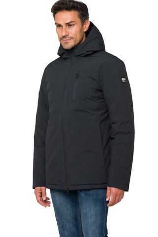 Parka regular à capuche Pokhara - Noir