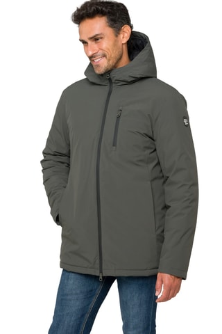 Parka regular à capuche Pokhara - Vert foncé