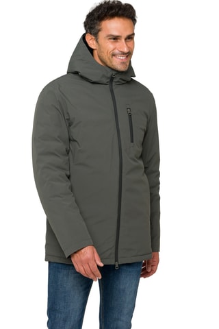 Parka regular à capuche Pokhara - Vert foncé