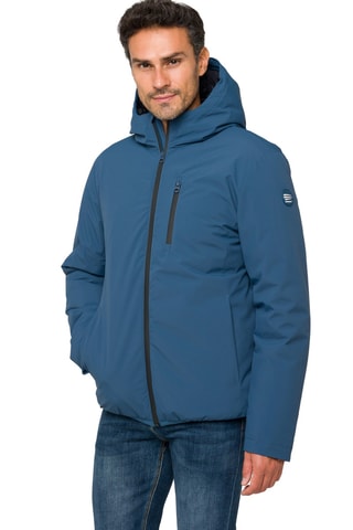 Veste regular à capuche Havelok - Bleu clair