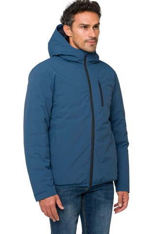 Veste regular à capuche Havelok - Bleu clair