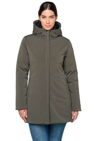 Parka regular à capuche Dahlia - Vert foncé
