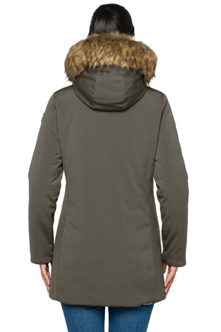 Parka regular à capuche Dahlia - Vert foncé