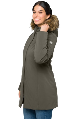 Parka regular à capuche Dahlia - Vert foncé