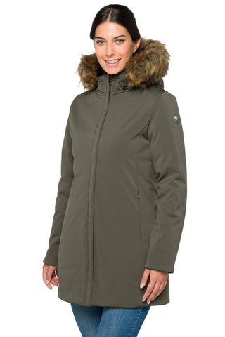 Parka regular à capuche Dahlia - Vert foncé
