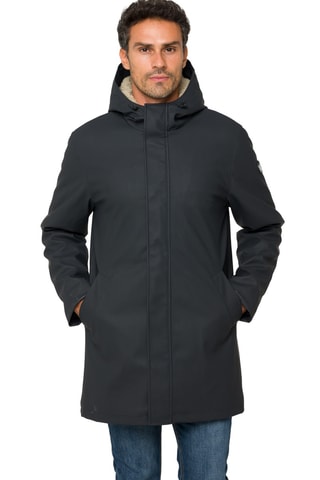 Parka regular à capuche Kashmeer - Gris foncé
