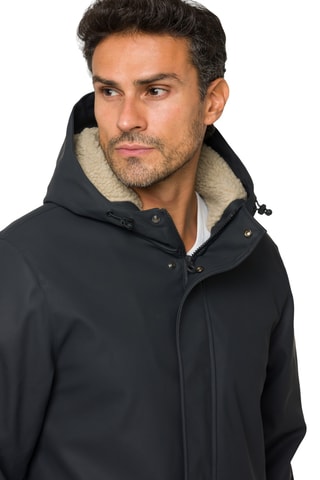 Parka regular à capuche Kashmeer - Gris foncé