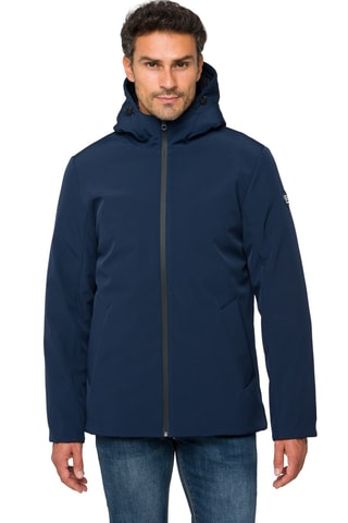Veste regular à capuche Tambora - Bleu foncé