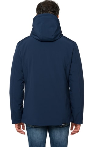 Veste regular à capuche Tambora - Bleu foncé