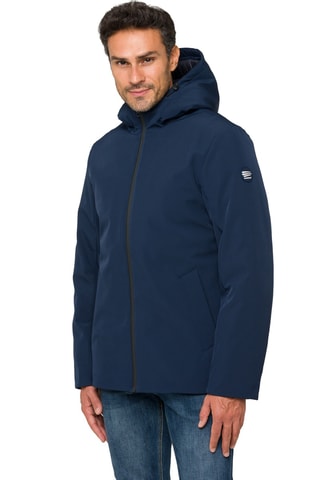 Veste regular à capuche Tambora - Bleu foncé