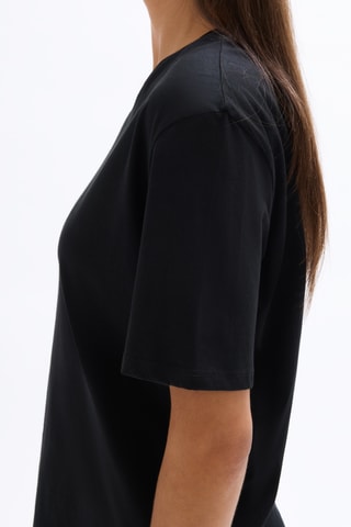 Biologisch Katoenen T-shirt Regular - Zwart