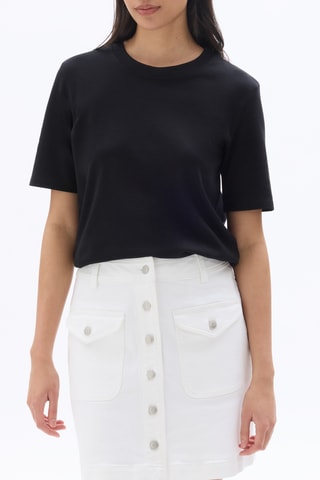 T-shirt regular - Zwart