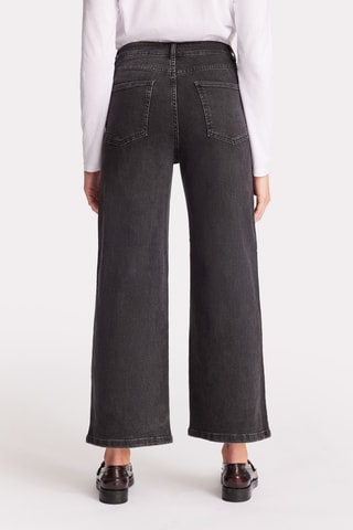 Wijde Jeans - Donkergrijs