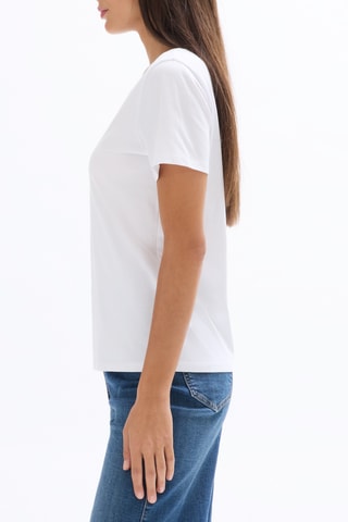 Biologisch Katoenen T-shirt Regular - Wit