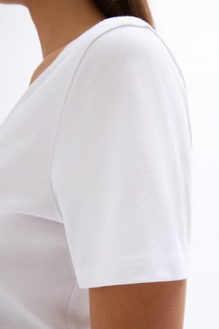 Biologisch Katoenen T-shirt Regular - Wit