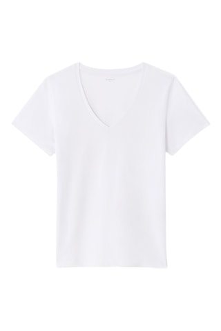 Biologisch Katoenen T-shirt Regular - Wit