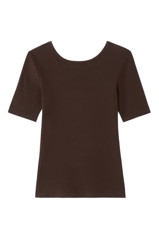 T-shirt - Bruin