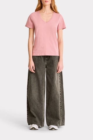Biologisch Katoenen T-shirt Regular - Roze