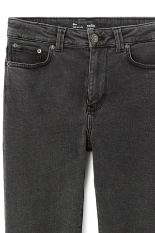 Jeans Slim Fit - Donkergrijs