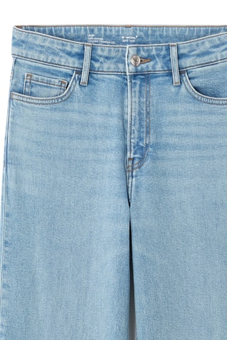 Jeans Wide Legs met Hoge Taille - Hemelsblauw