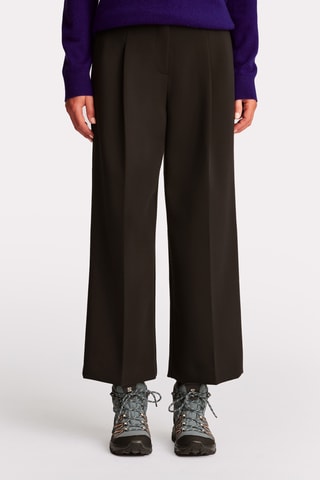 Wijde Broek Hoge Taille - Zwart