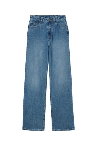 Wijde Jeans - Kobaltblauw