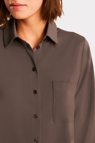 Blouse Regular Fit - Antraciet