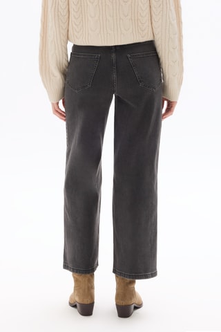 Jeans wide legs - Donkergrijs