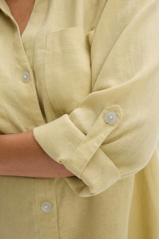 Linnen Blouse-jurk - Beige