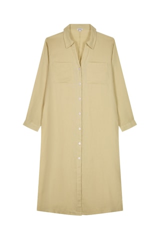 Linnen Blouse-jurk - Beige