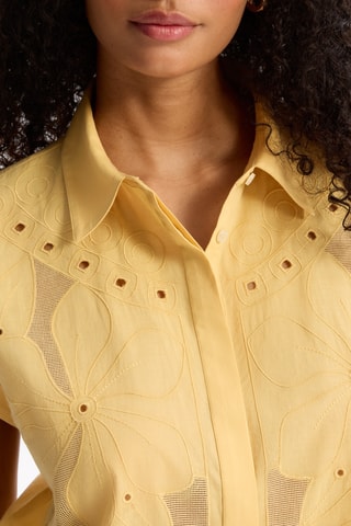 Wijde Blouse - Geel