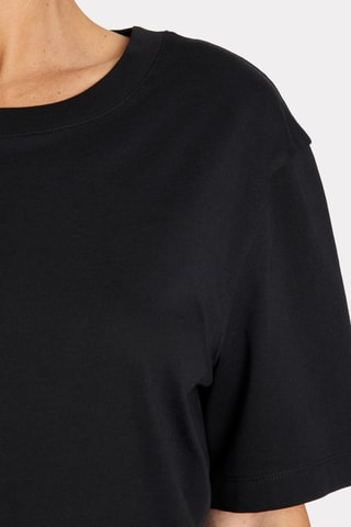 Oversized Biologisch Katoenen T-shirt - Zwart