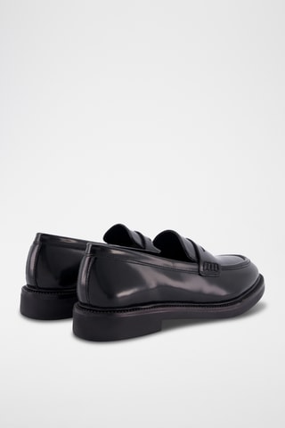 Leren Mocassins - Zwart