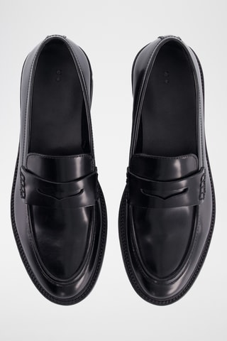 Leren Mocassins - Zwart