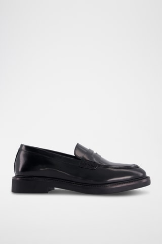 Leren Mocassins - Zwart