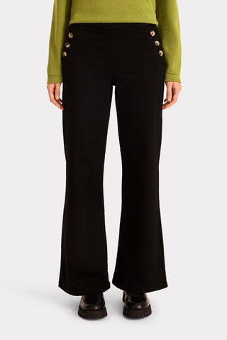 Jeans wide legs - Zwart