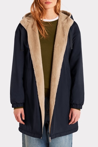 Parka met Capuchon - Marineblauw