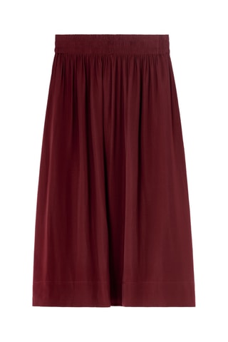 Midirok Hoge Taille - Bordeauxrood