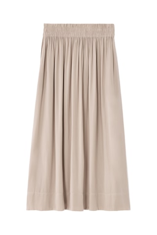 Midirok Hoge Taille - Beige
