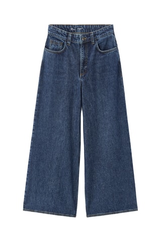 Jeans Flare Cut - Marineblauw