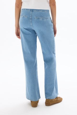 Jeans wide legs - Hemelsblauw